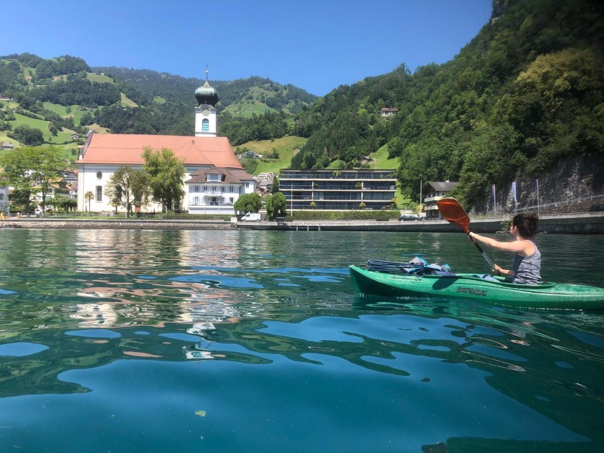 Ferienwohnungen Mit 4 Betten In Gersau Direkt Am Vierwaldstaettersee מראה חיצוני תמונה